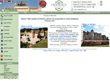 Tablet Screenshot of chateaux-corporate.com